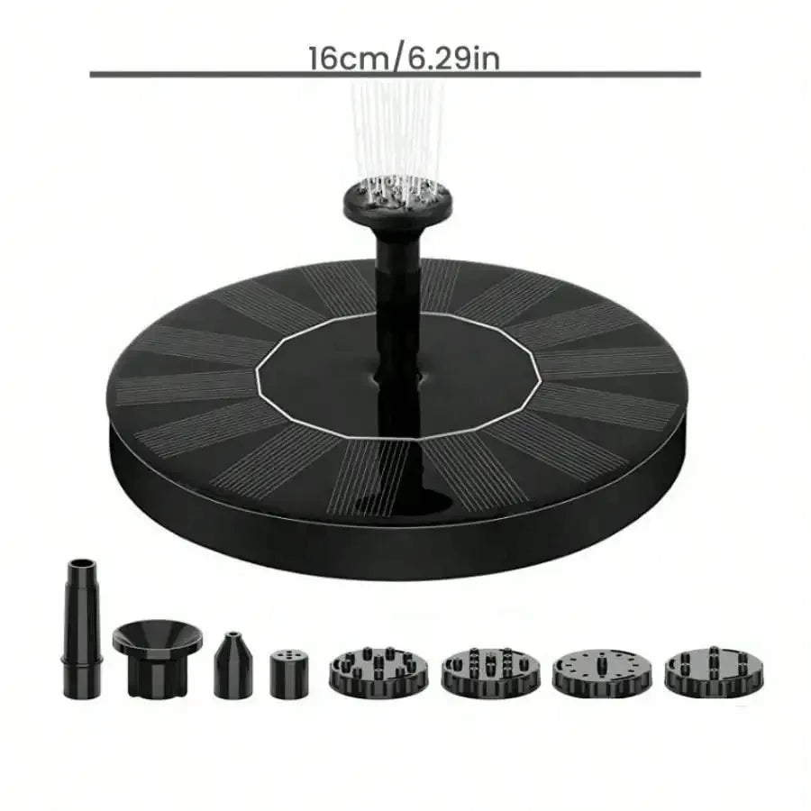 UPWORK Solar Powered Water Fountain Mini Floating Pump for Birdbath