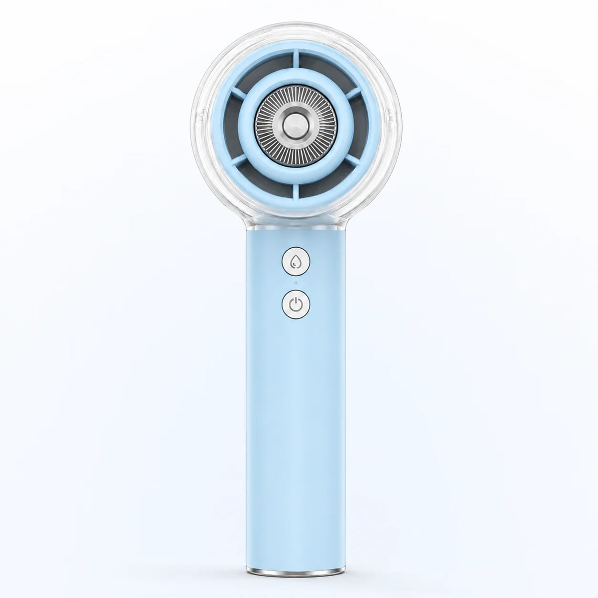 Portable Misting Handheld Fan With Rechargeable Battery For Outdoor Use
