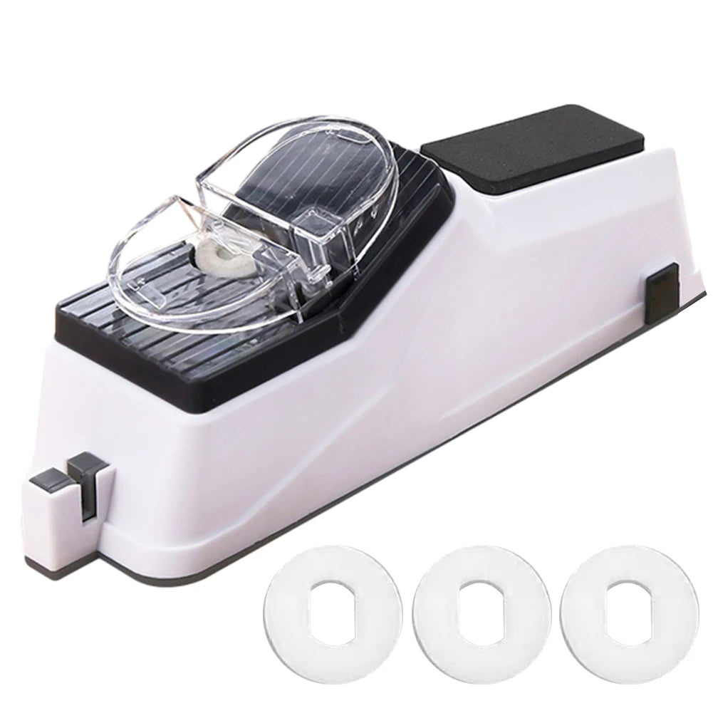 APWIKOGER Electric Knife Sharpener Adjustable Fast Sharpening Kitchen Knives