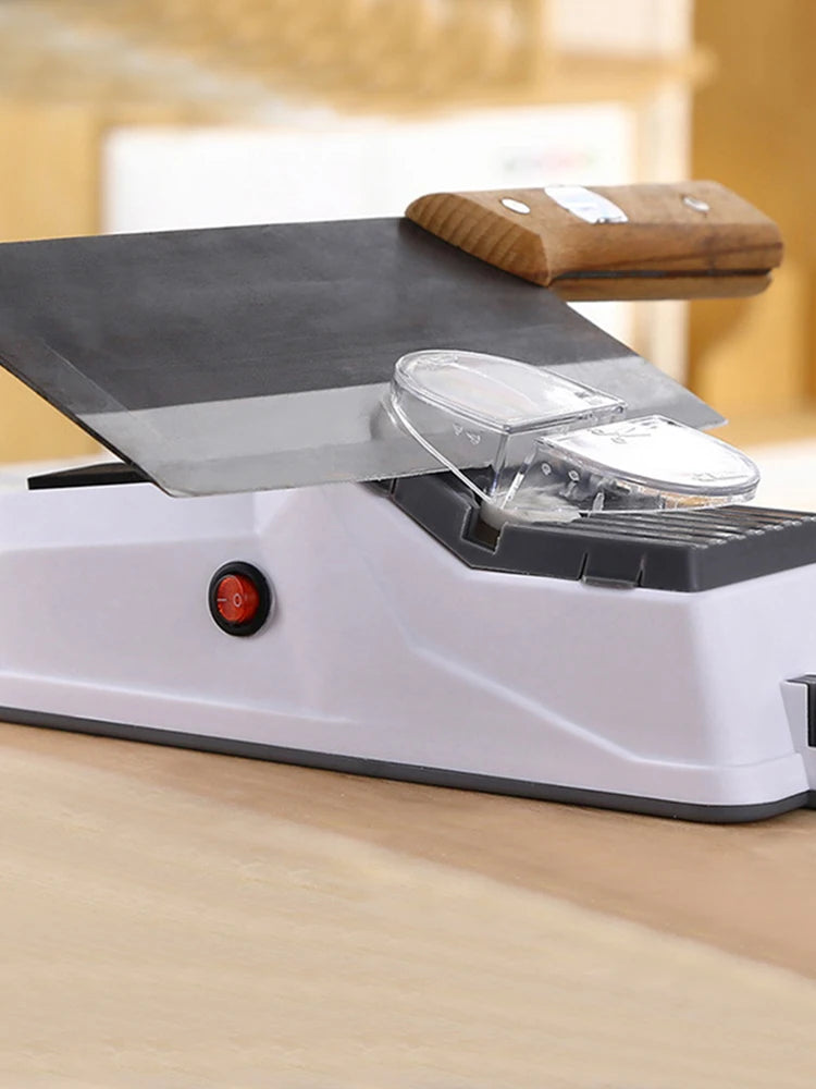 APWIKOGER Electric Knife Sharpener Adjustable Fast Sharpening Kitchen Knives