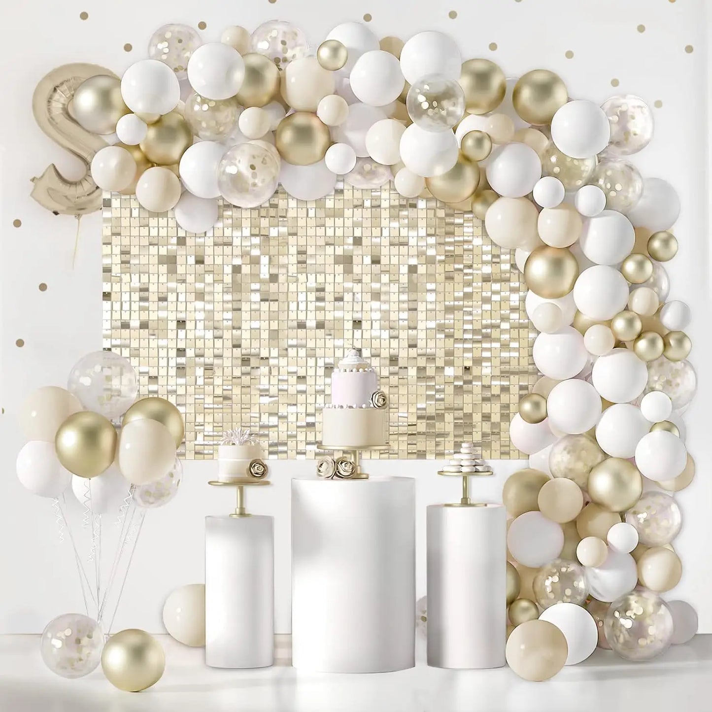 Shimmer Wall Backdrop Sequin Panels Pack Of 12 For Events