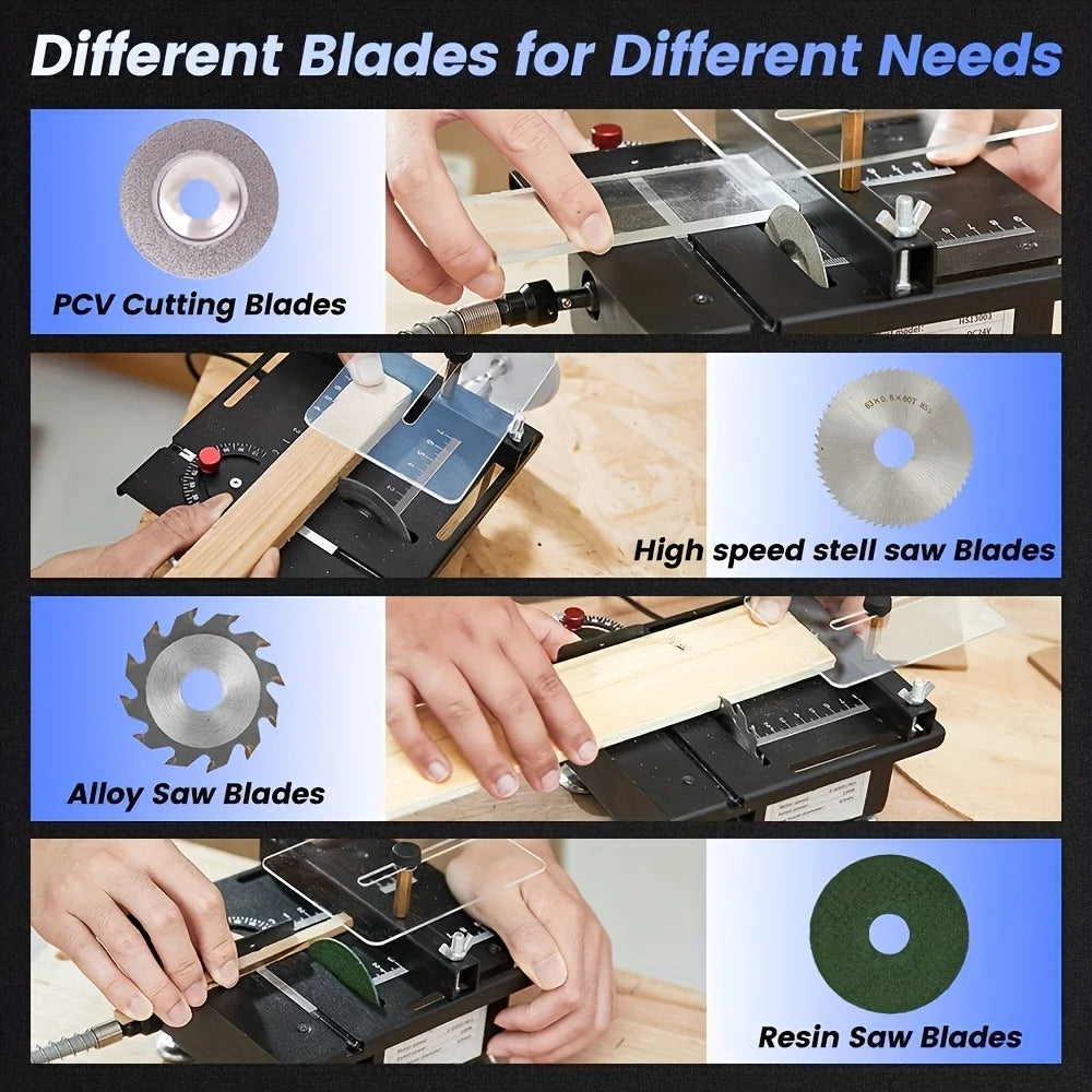 Mini Table Saw Portable All In One Precision Tool System