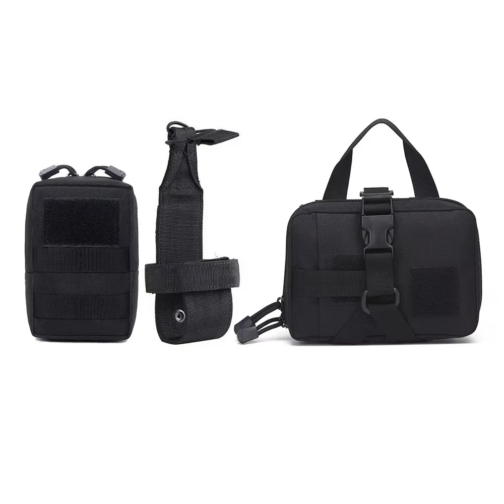 Tactical Dog Molle Bag Set Nylon Training Pouch Accessories