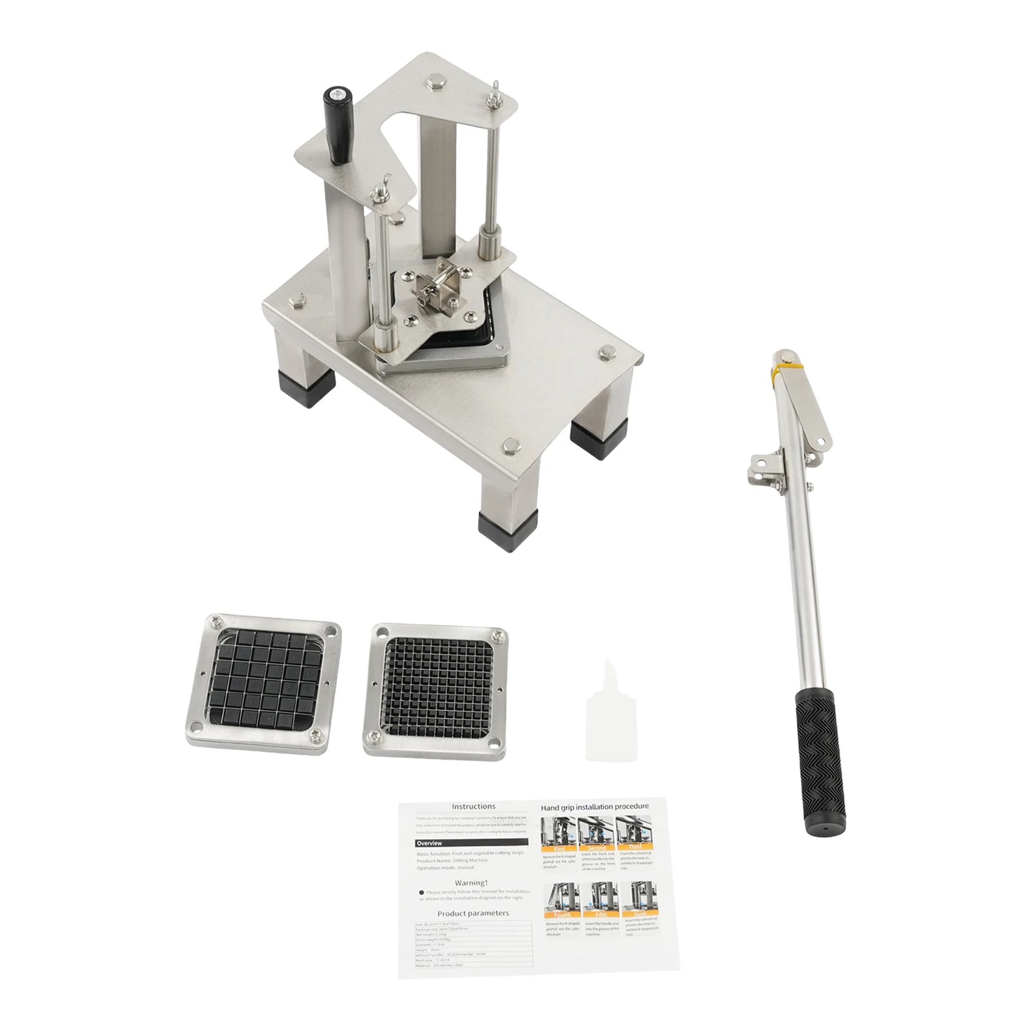 French Fry Cutter And Vegetable Dicer Multi Function Food Cutter