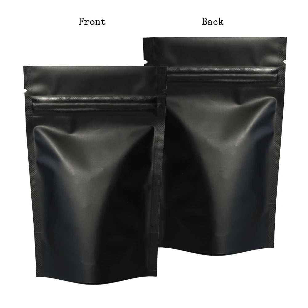 VoluPack Smell Proof Resealable Stand Up Mylar Bags For Storage