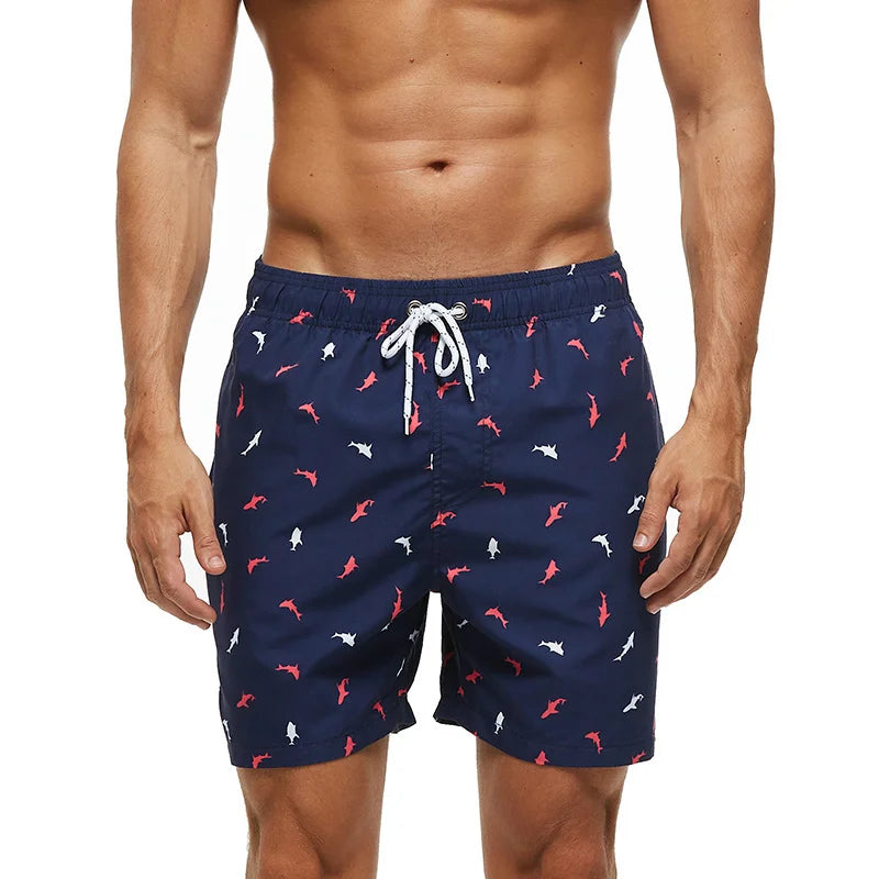 Quick Dry Summer Mens Swim Board Shorts For Beach Trunks