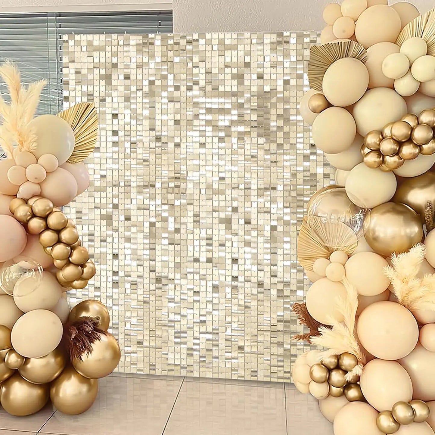 Shimmer Wall Backdrop Sequin Panels Pack Of 12 For Events