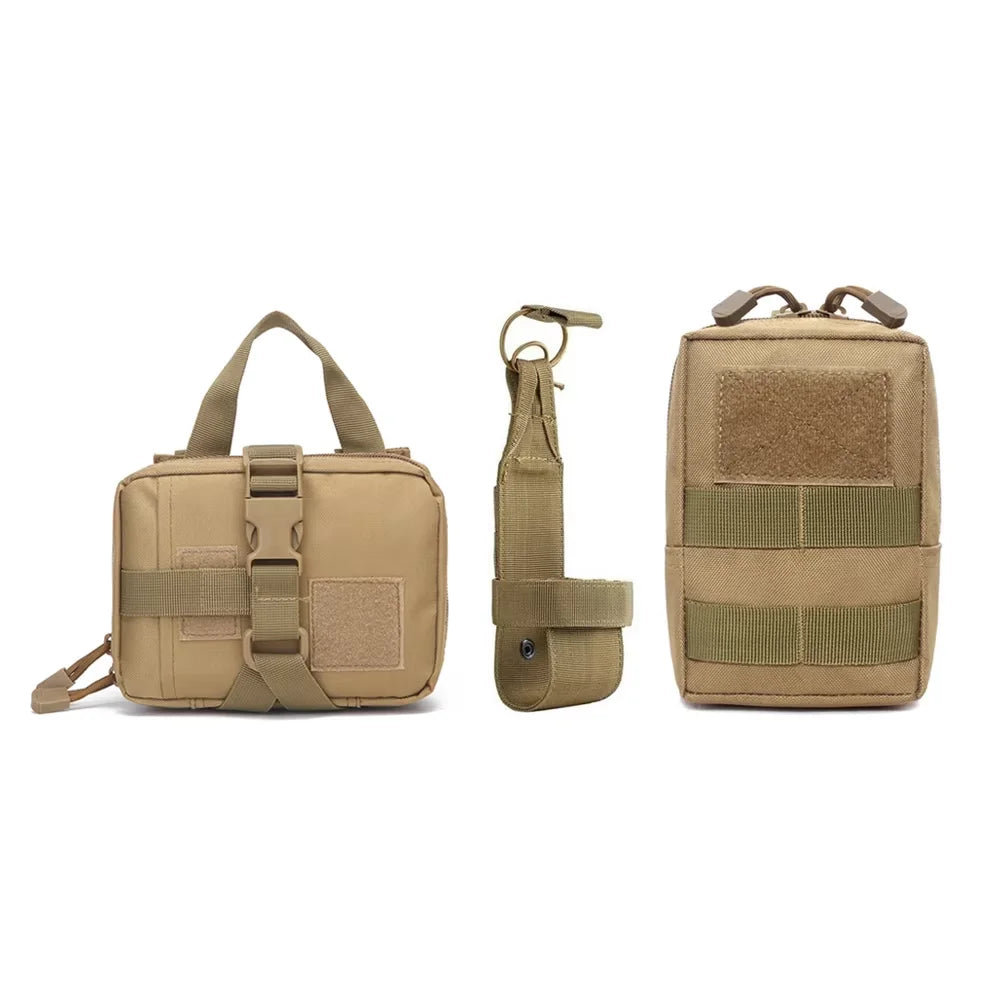 Tactical Dog Molle Bag Set Nylon Training Pouch Accessories
