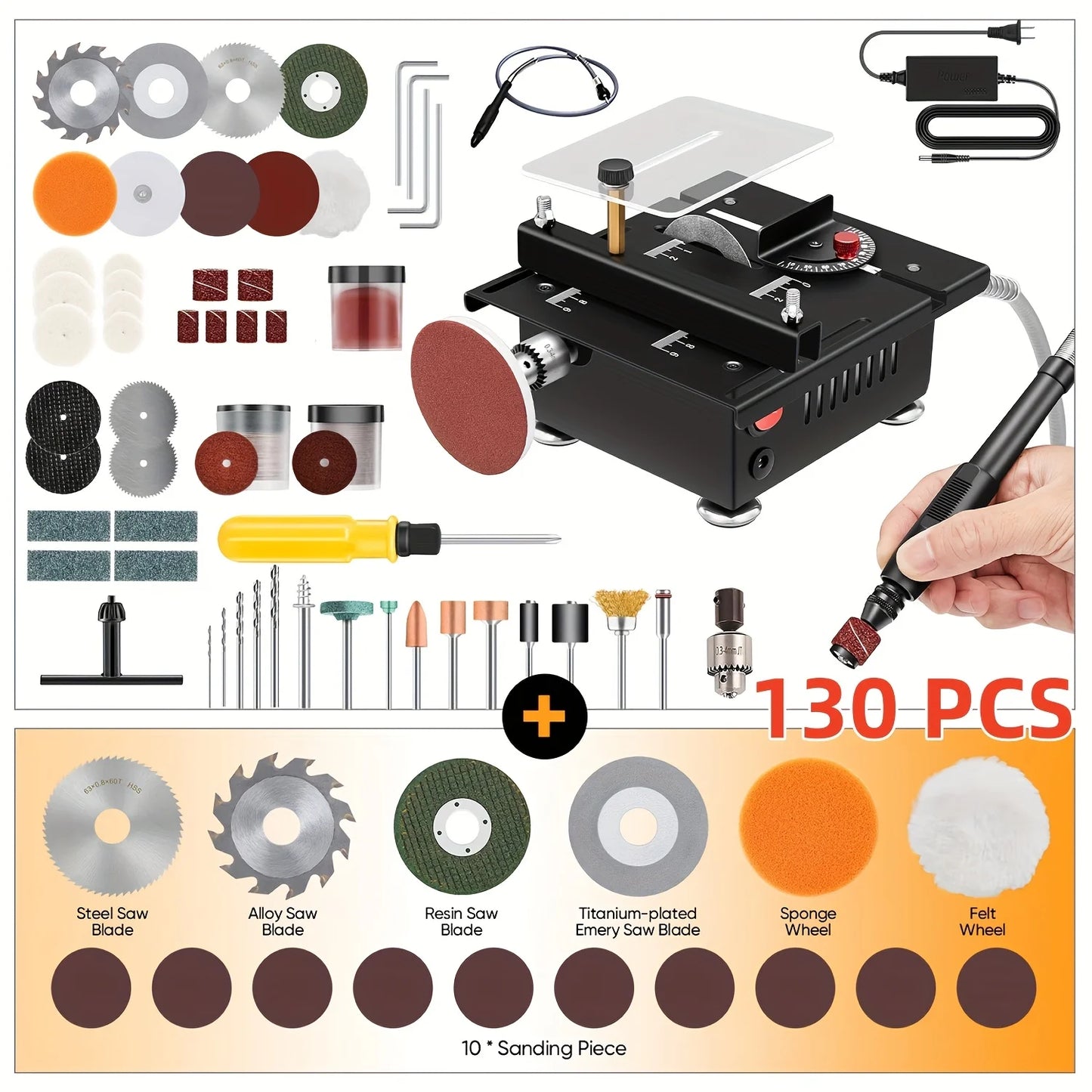 Mini Table Saw Portable All In One Precision Tool System