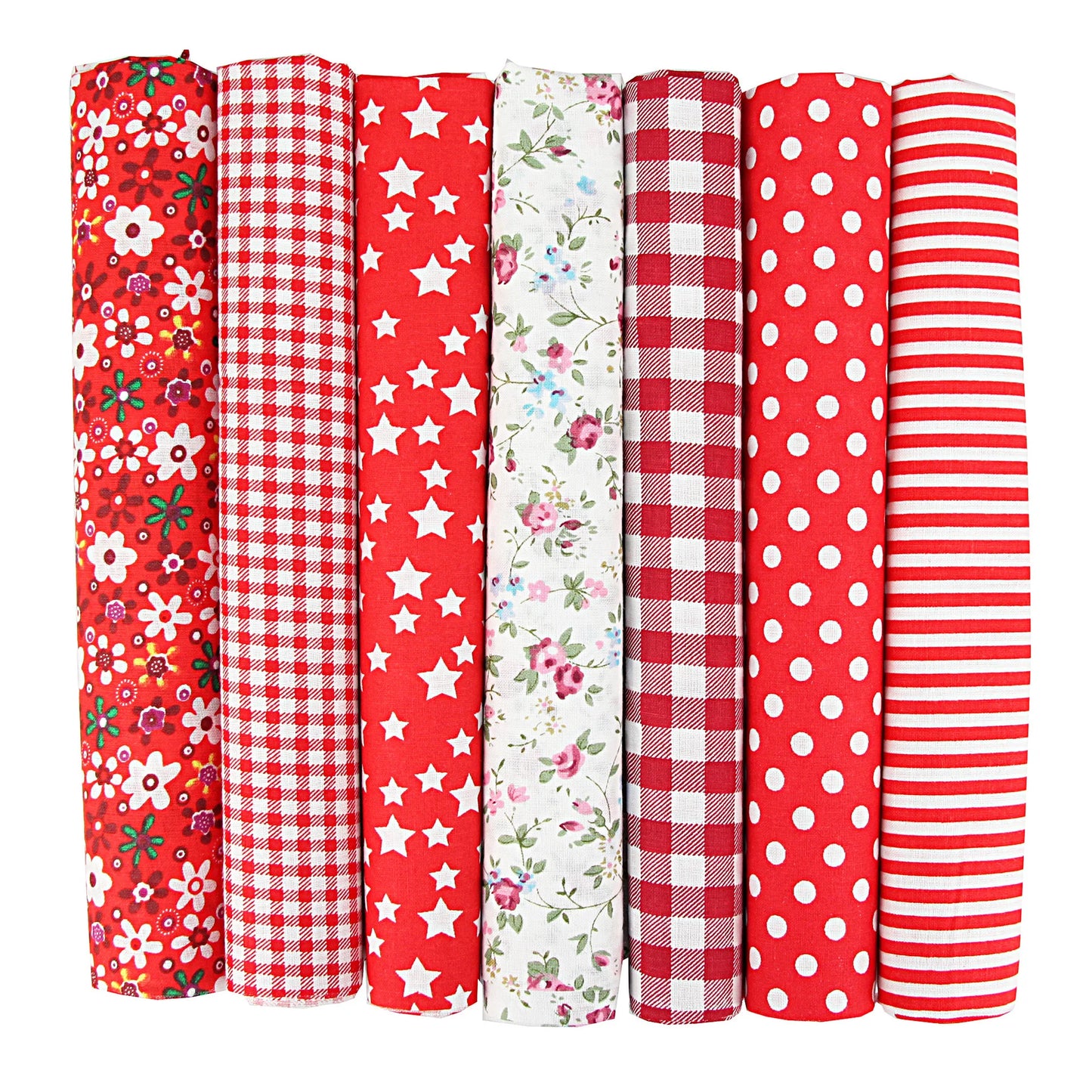 Cotton Fabric Fat Quarter Bundle For Quilting Patchwork