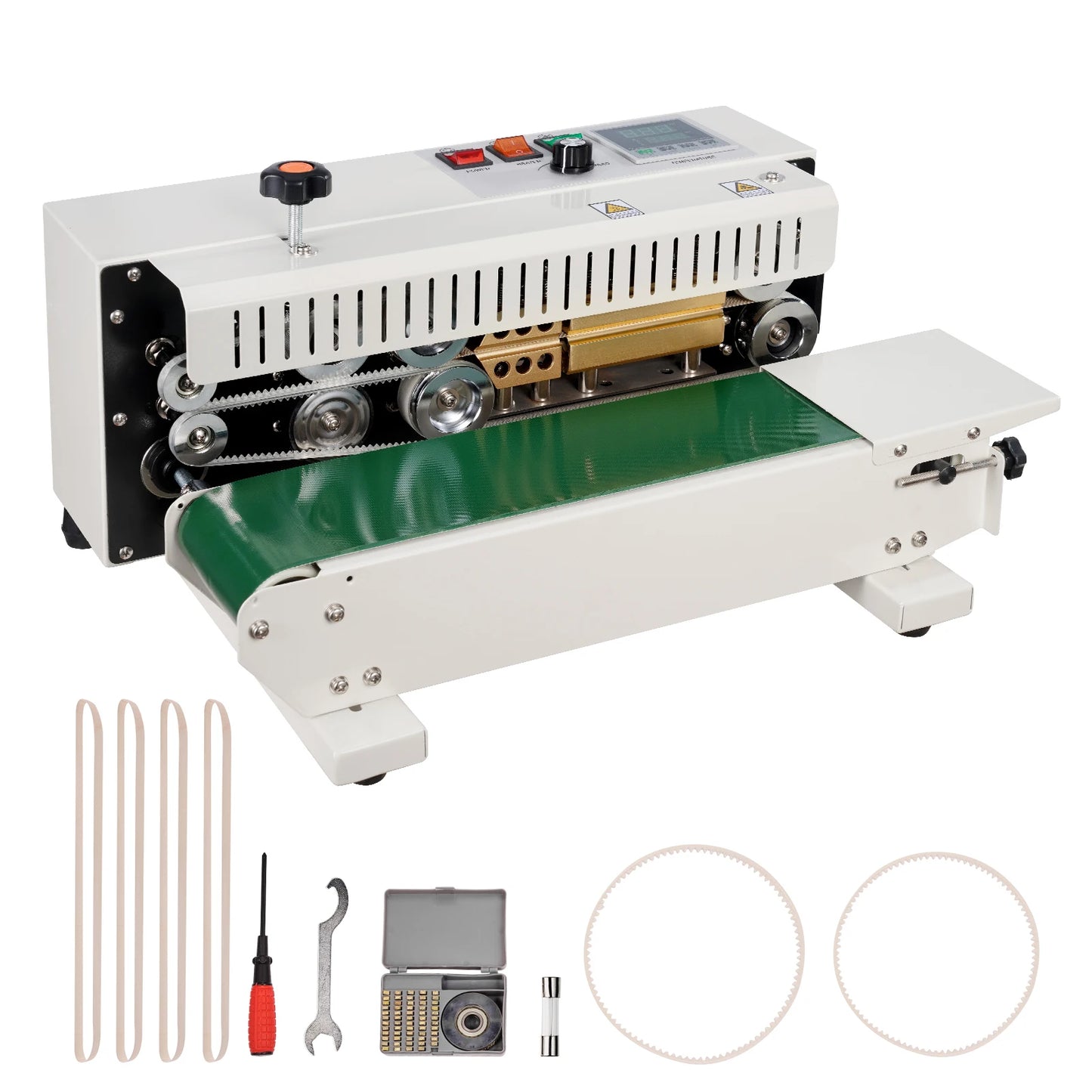 SucceBuy Horizontal Bag Sealing Machine for 0.02 to 0.8 mm Bags