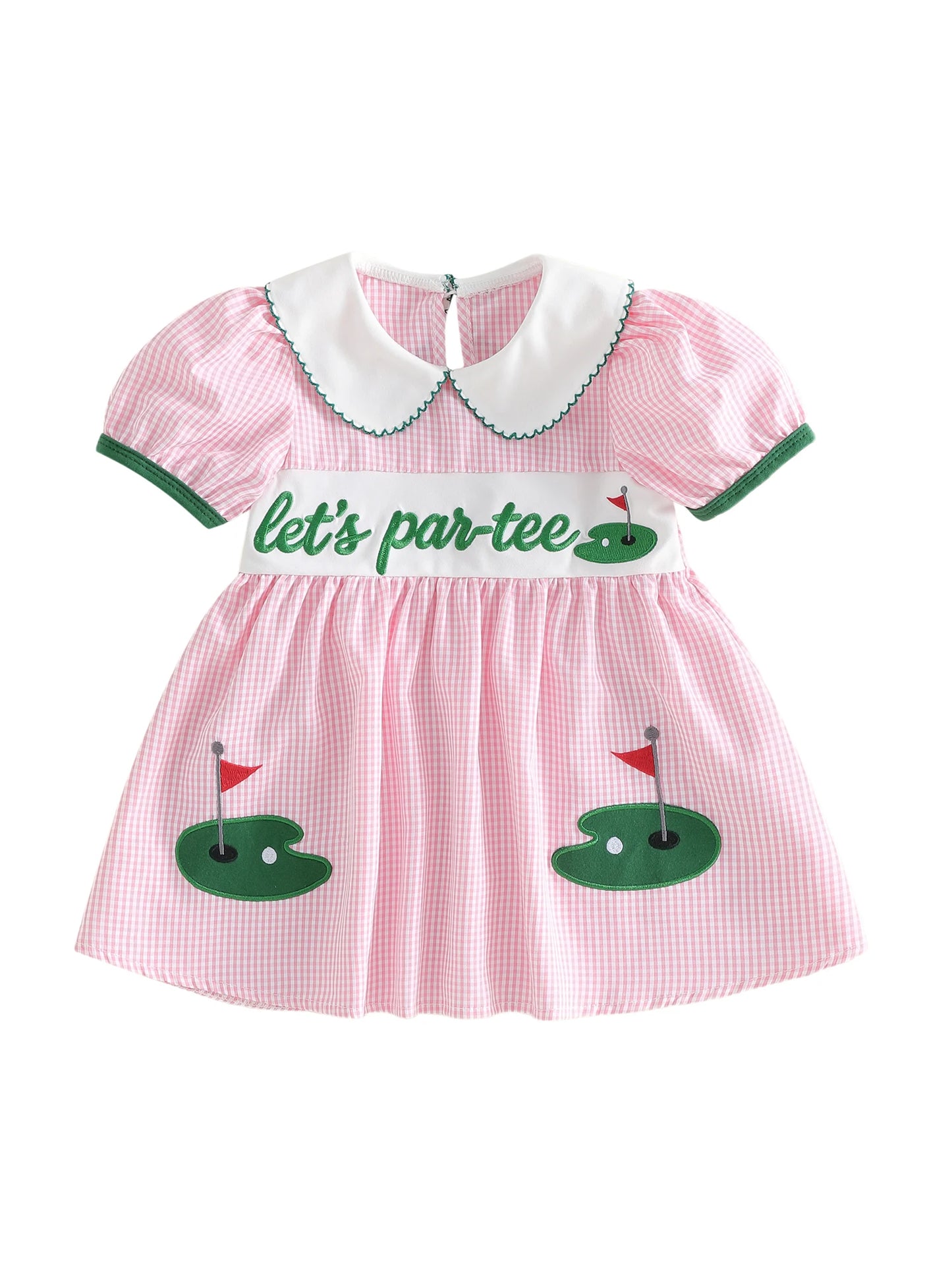 Infant Girls Sleeveless Floral Dress With Bowknot Waistband And Ruffles
