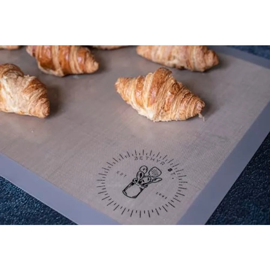Silicone Baking Mats Non Stick Oven Safe Pack Of 10