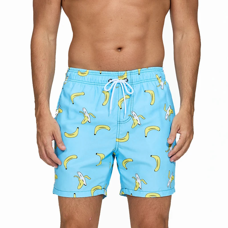 Quick Dry Summer Mens Swim Board Shorts For Beach Trunks