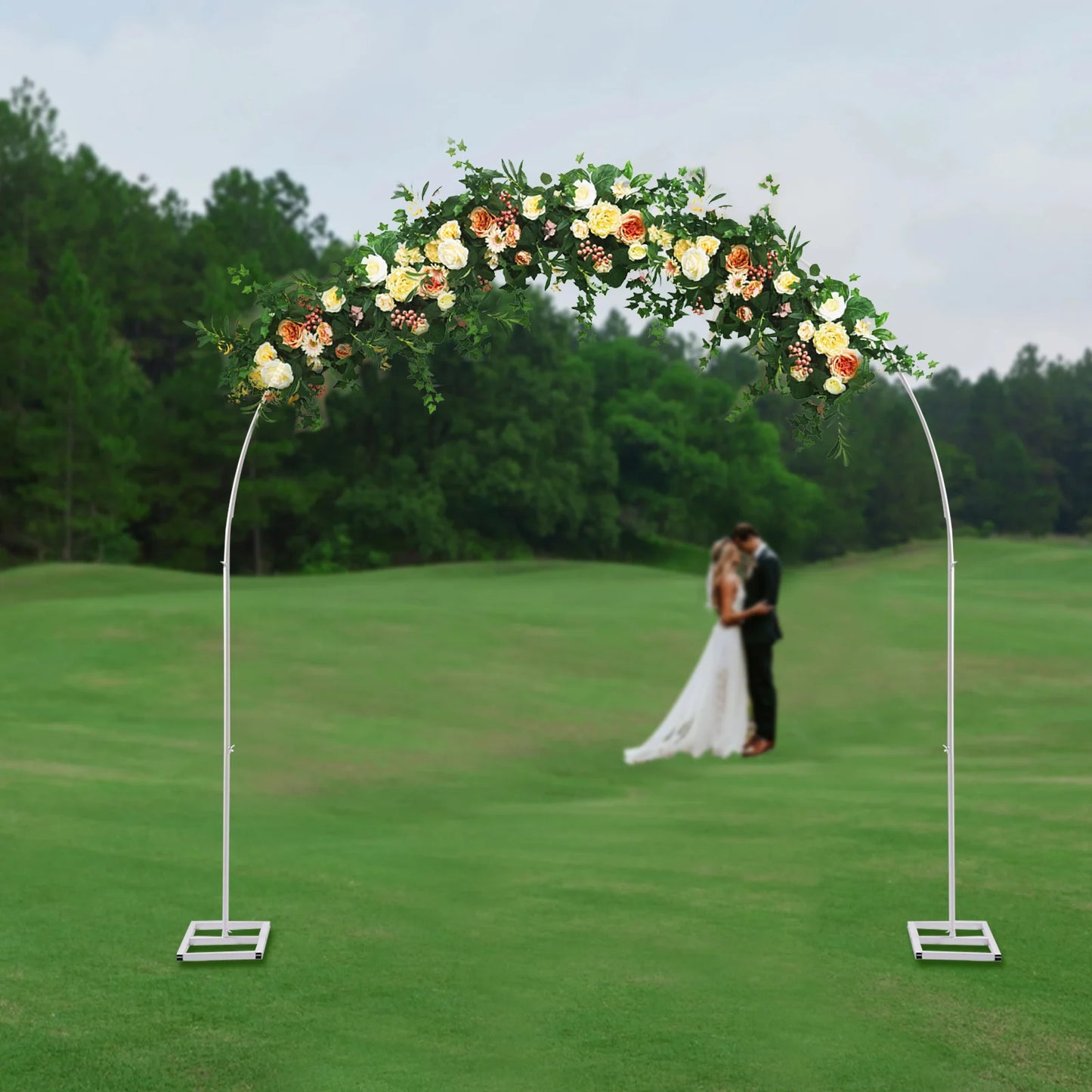 Sichuan Electronic Metal Wedding Arch Stand Backdrop