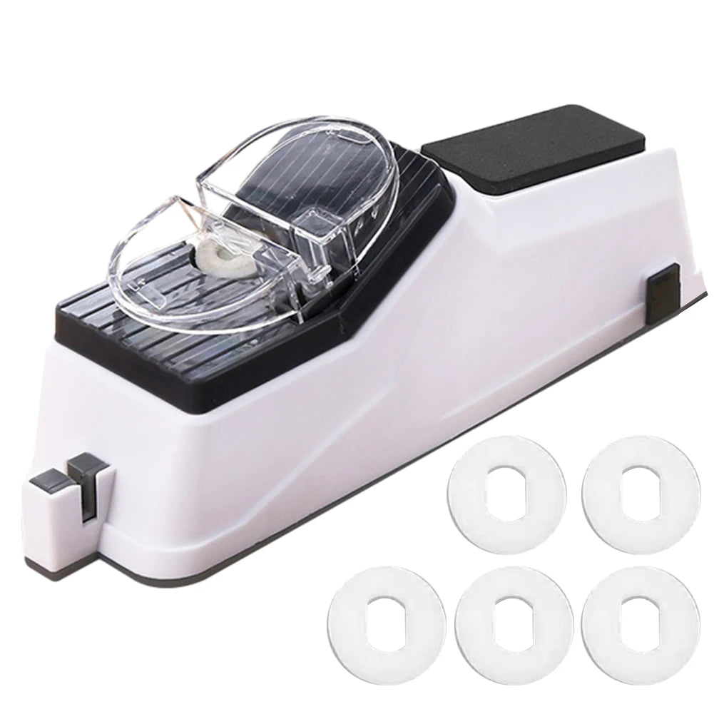 APWIKOGER Electric Knife Sharpener Adjustable Fast Sharpening Kitchen Knives