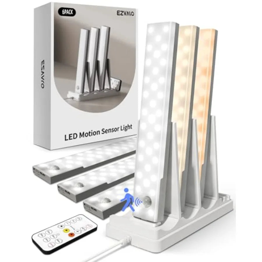 Under Cabinet LED Lighting With Charging Station And Motion Sensor