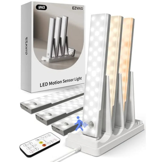 Under Cabinet LED Lighting With Charging Station And Motion Sensor