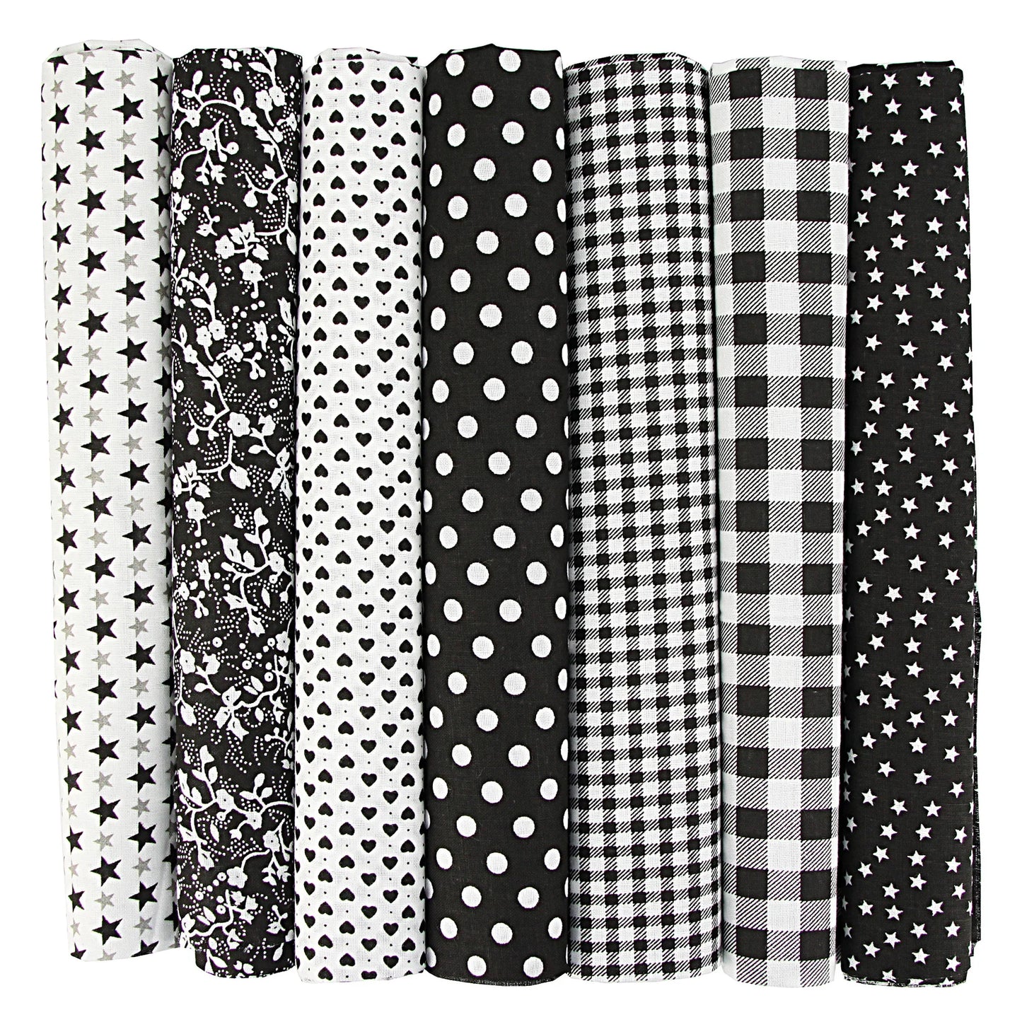 Cotton Fabric Fat Quarter Bundle For Quilting Patchwork