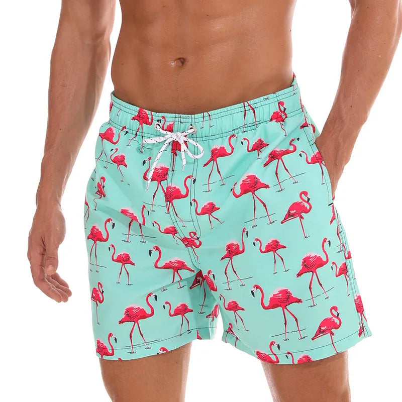Quick Dry Summer Mens Swim Board Shorts For Beach Trunks