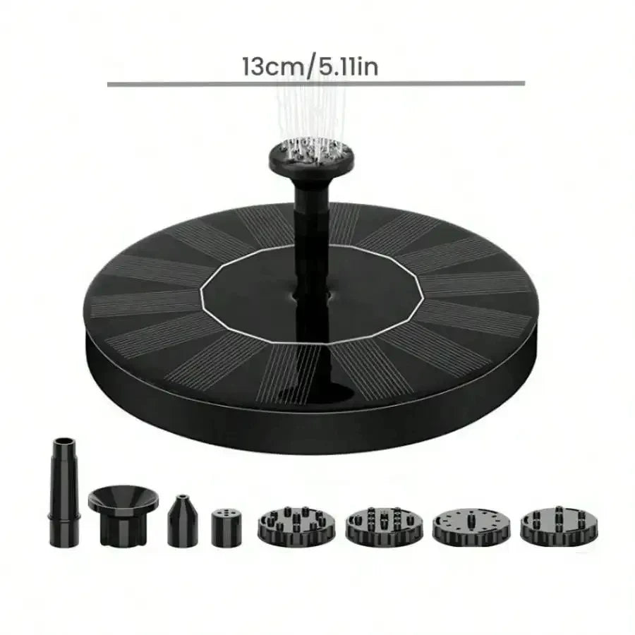UPWORK Solar Powered Water Fountain Mini Floating Pump for Birdbath