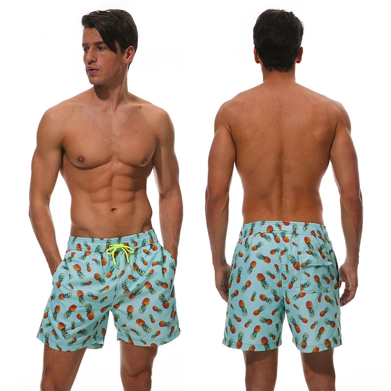 Quick Dry Summer Mens Swim Board Shorts For Beach Trunks