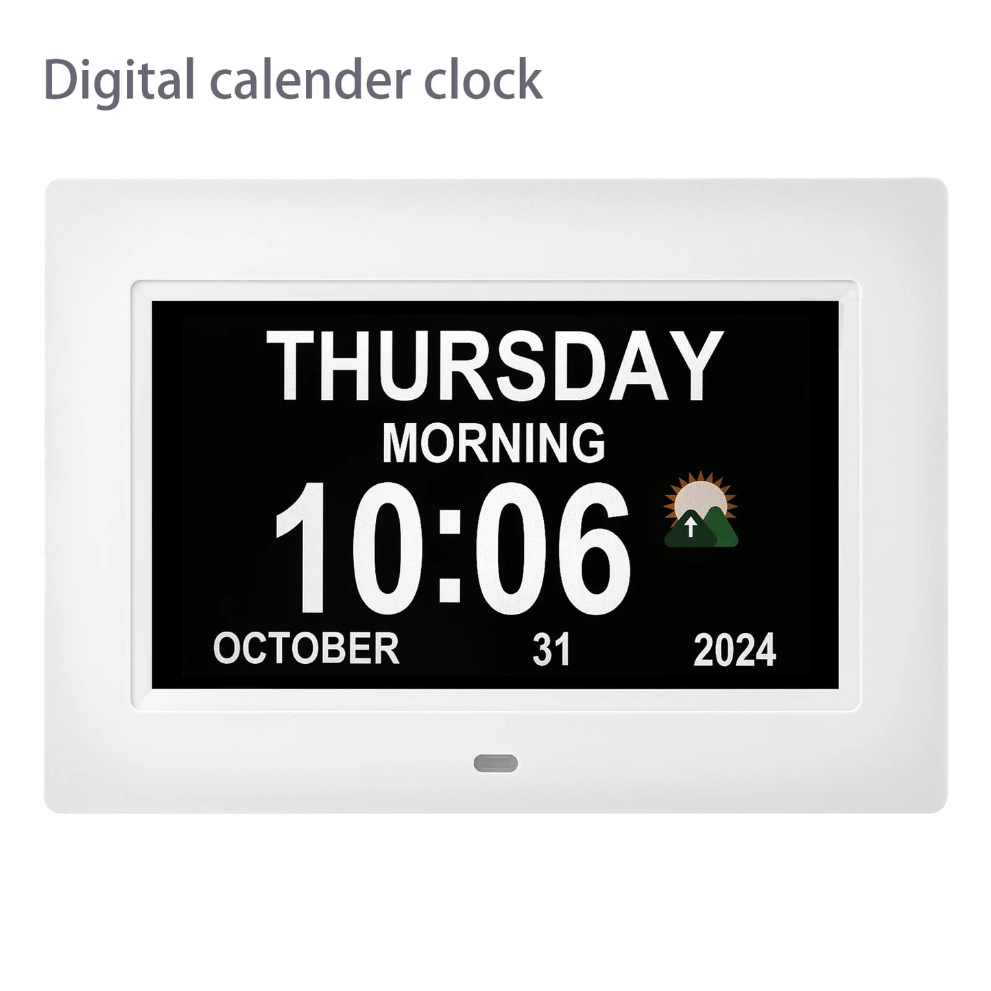 Dementia Clocks for Seniors, Digital Clock with Day and Date | Large Font, Multiple Alarm Clocks, Multiple Interface Displays, Automatic Dimming, Remote Control