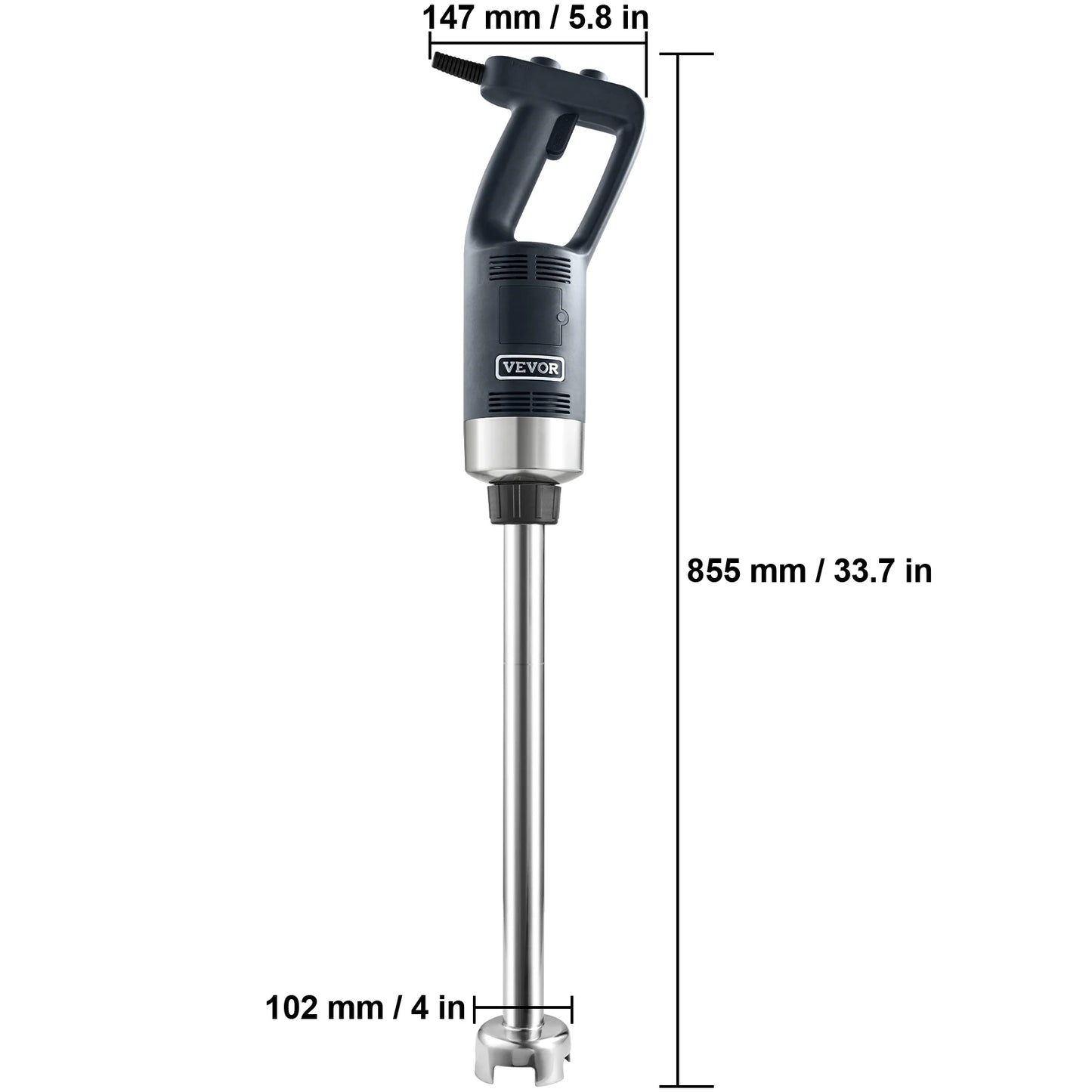 SucceBuy 500W Immersion Blender Heavy Duty Kitchen Stick Mixer