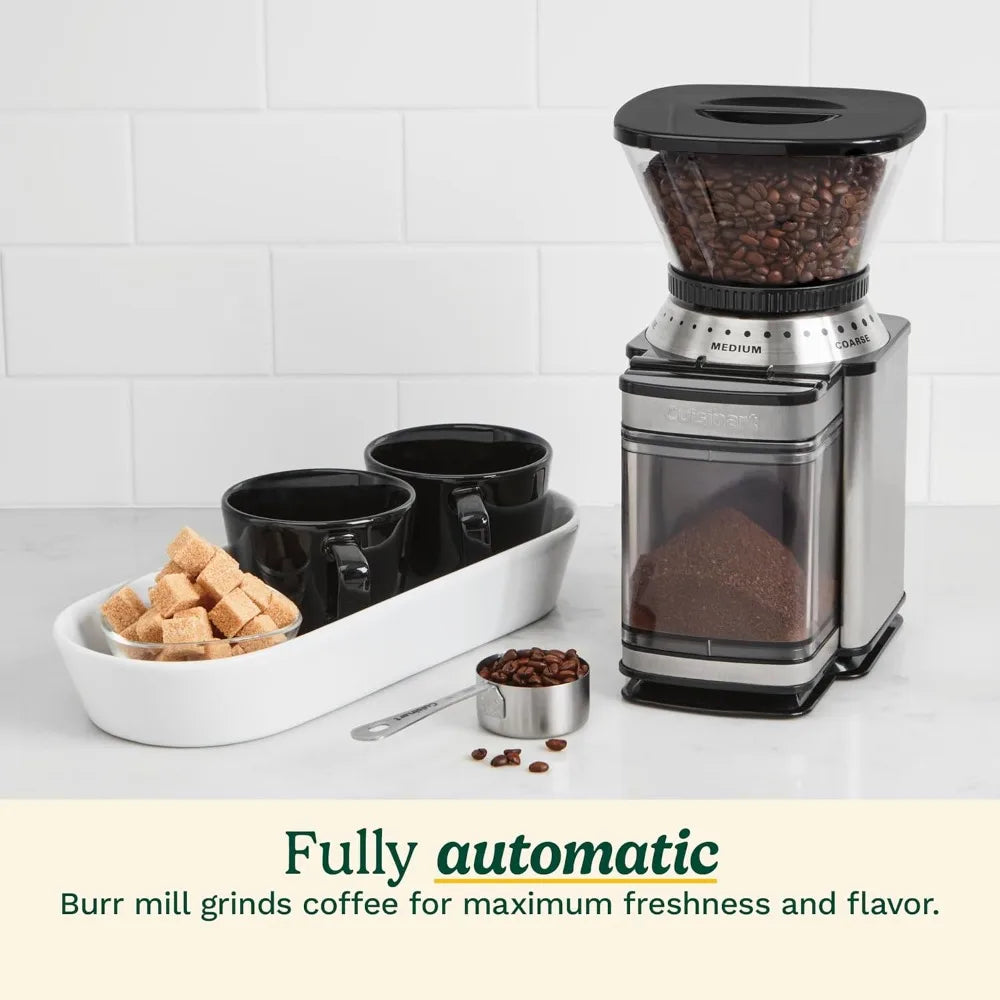 Cuisinart Coffee Grinder, Electric One-Touch Automatic Burr Coffee Grinder with 18-Position Grind Selector