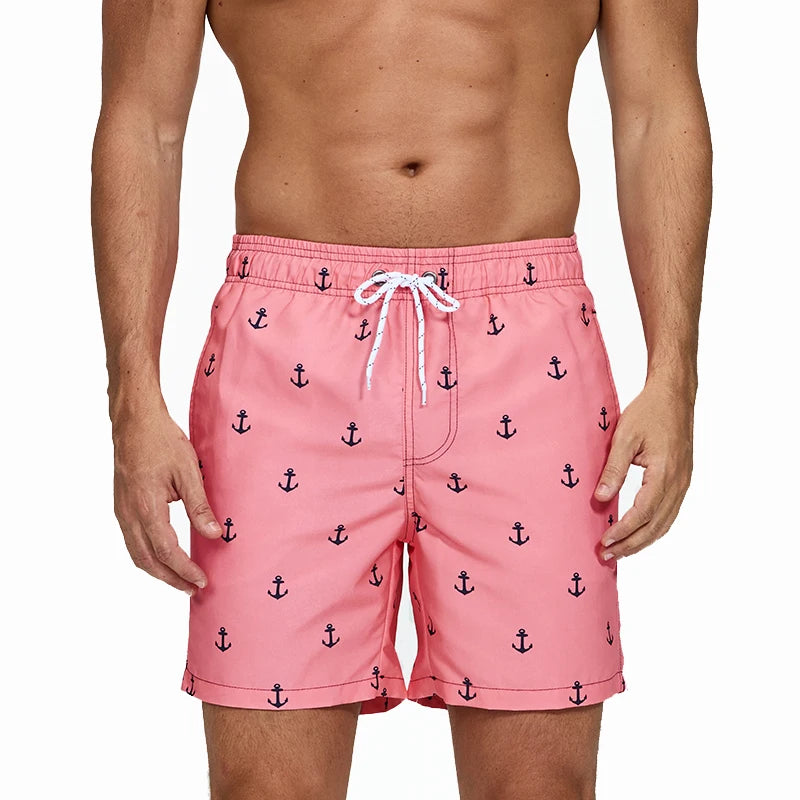 Quick Dry Summer Mens Swim Board Shorts For Beach Trunks