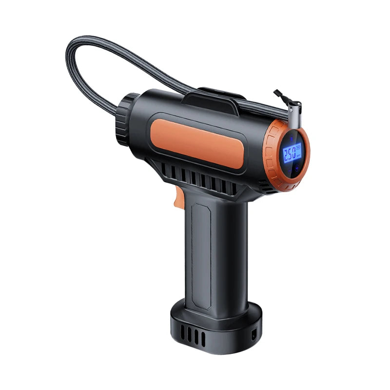 Belibuy Portable Air Compressor 150 PSI Dual Cylinder Tyre Inflator