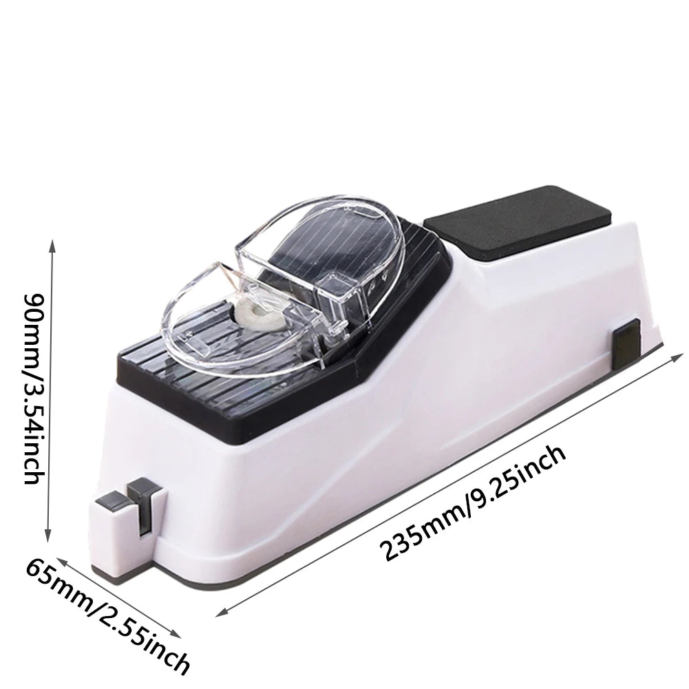 APWIKOGER Electric Knife Sharpener Adjustable Fast Sharpening Kitchen Knives