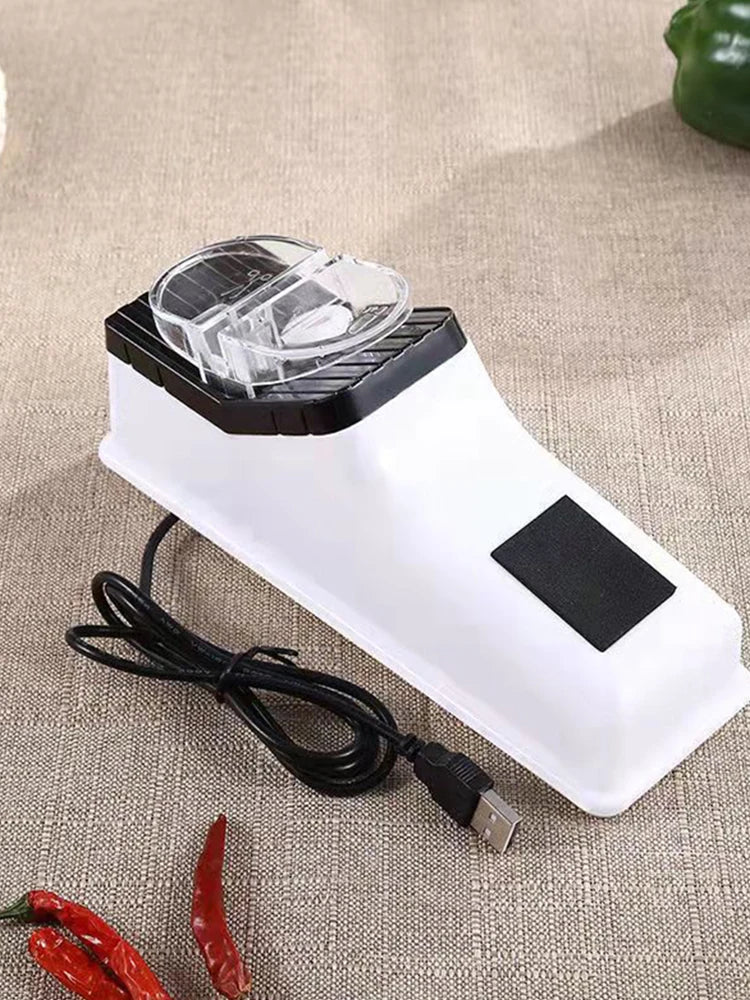 APWIKOGER Electric Knife Sharpener Adjustable Fast Sharpening Kitchen Knives