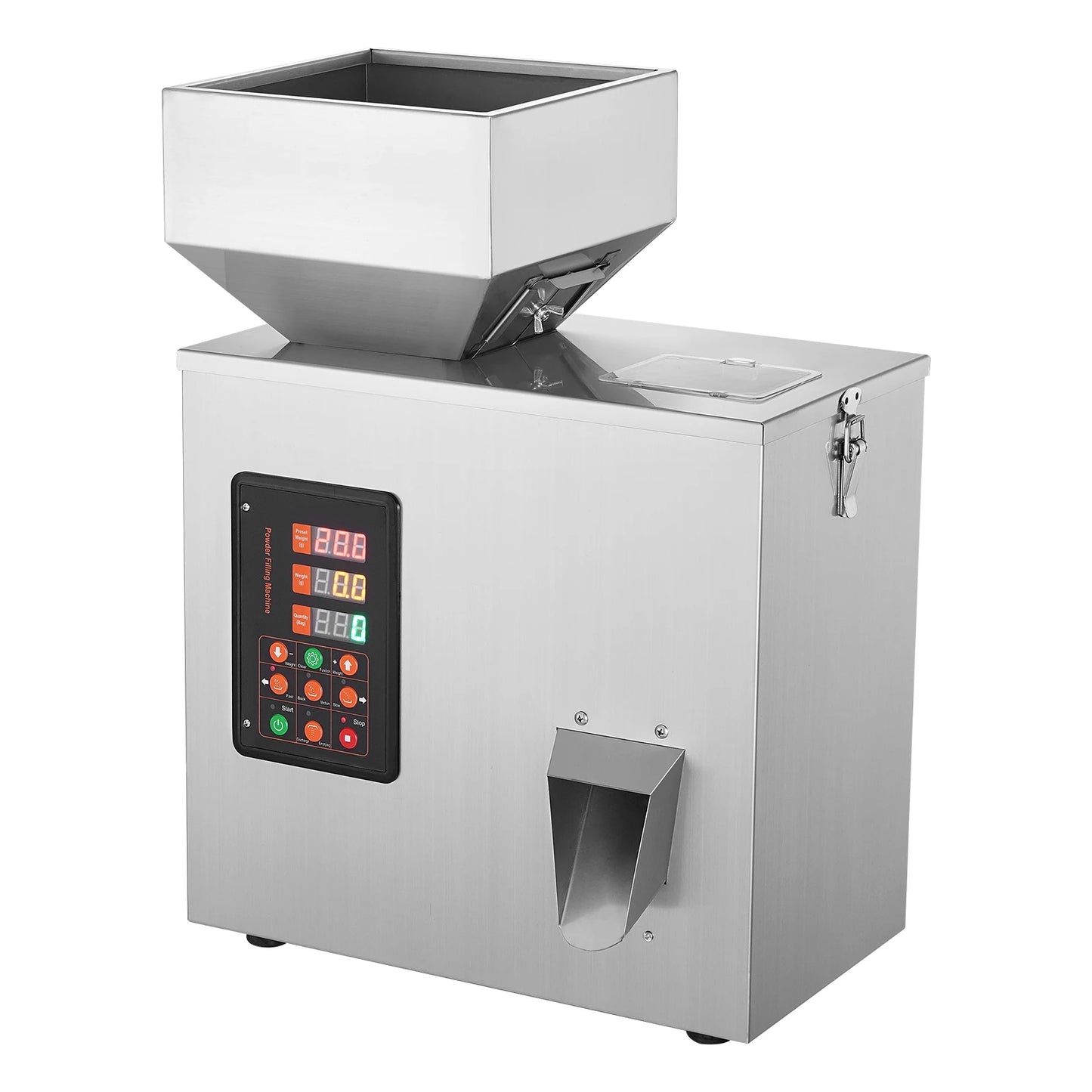 SucceBuy 1-100g/1-200g/10-500g Powder Filling Machine Automatic Intelligent Particle Weighing Dispenser Machine  for Tea Seeds