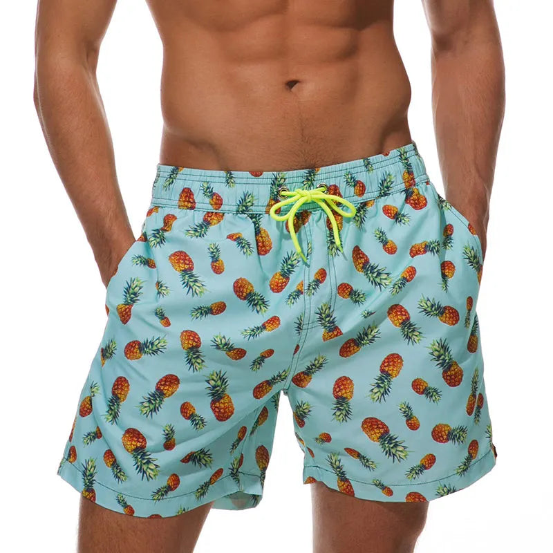 Quick Dry Summer Mens Swim Board Shorts For Beach Trunks