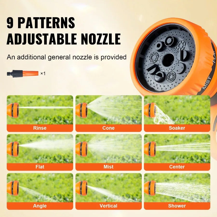 Wall Mounted Retractable Hose Reel With Swivel Bracket Nozzle