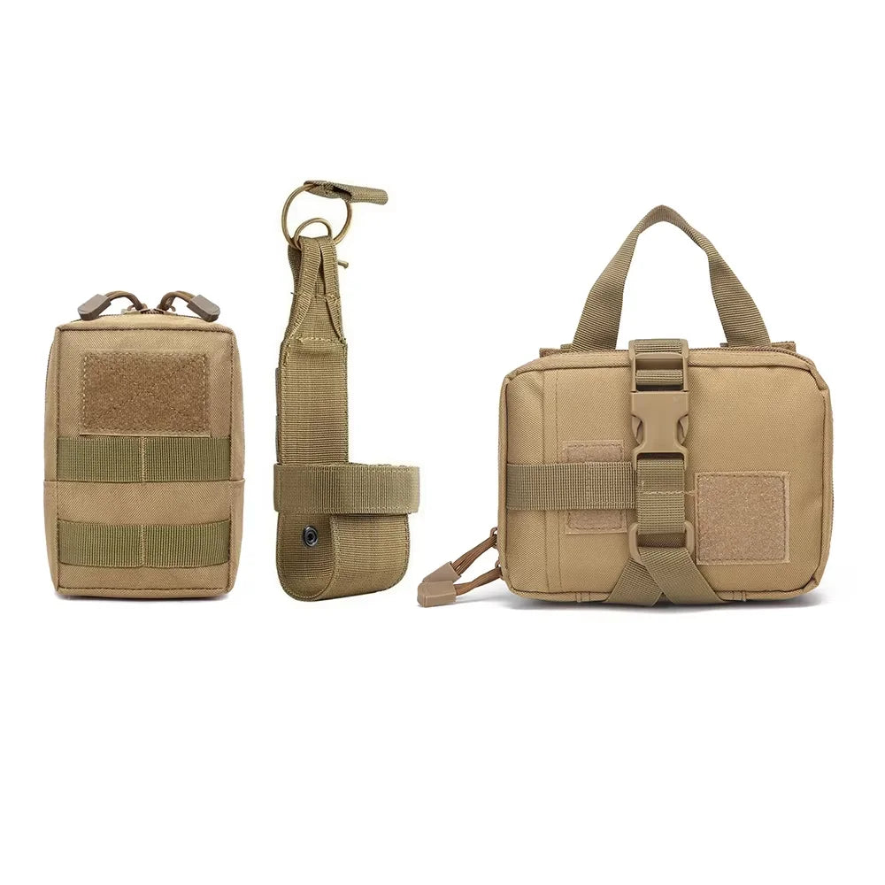 Tactical Dog Molle Bag Set Nylon Training Pouch Accessories