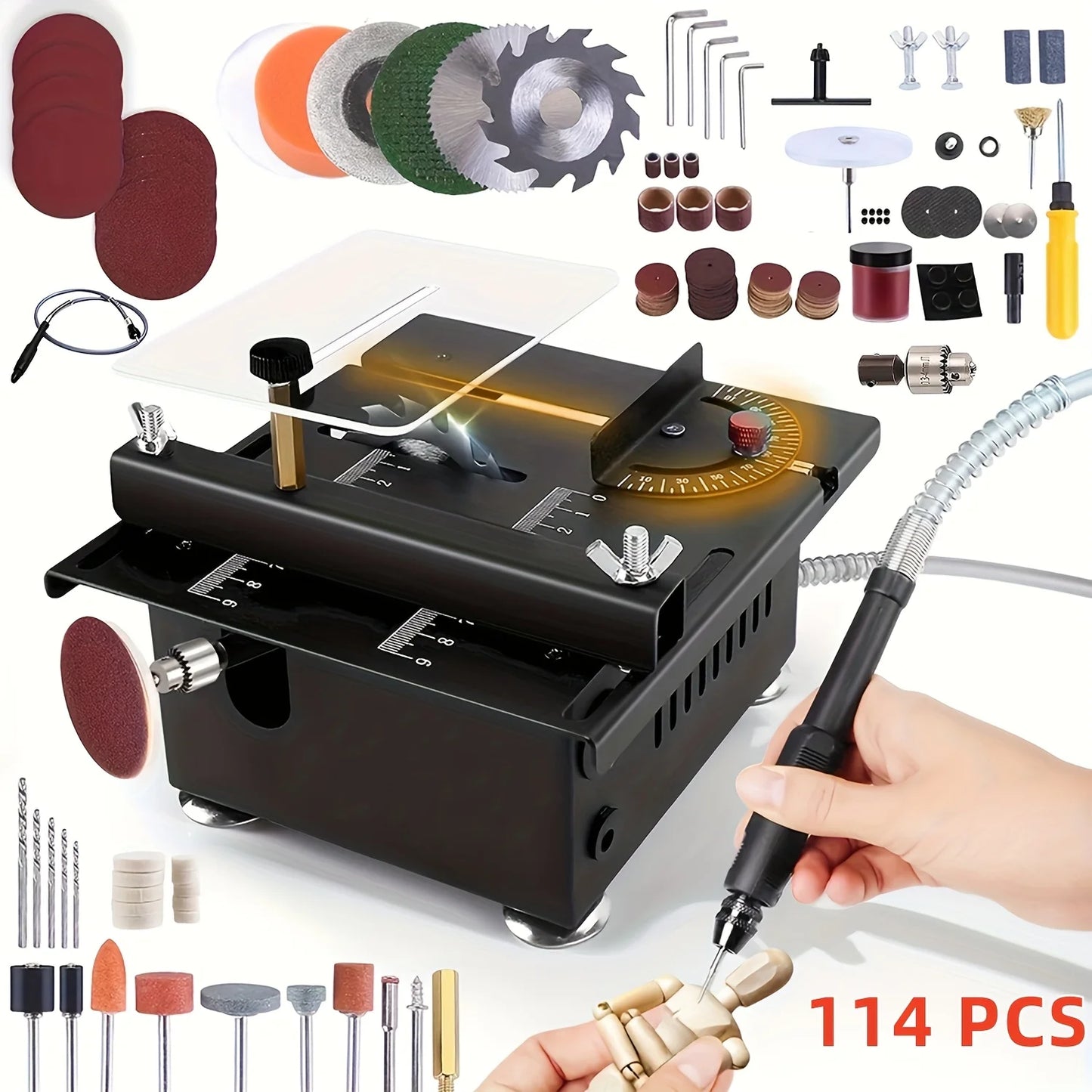 Mini Table Saw Portable All In One Precision Tool System