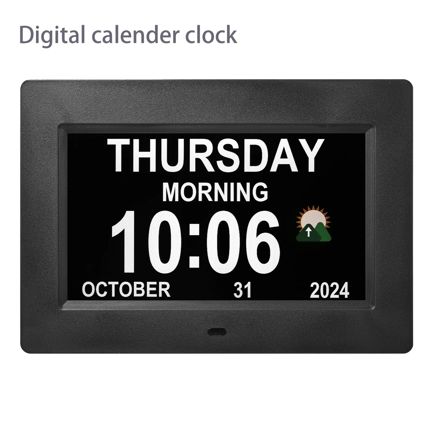 Dementia Clocks for Seniors, Digital Clock with Day and Date | Large Font, Multiple Alarm Clocks, Multiple Interface Displays, Automatic Dimming, Remote Control