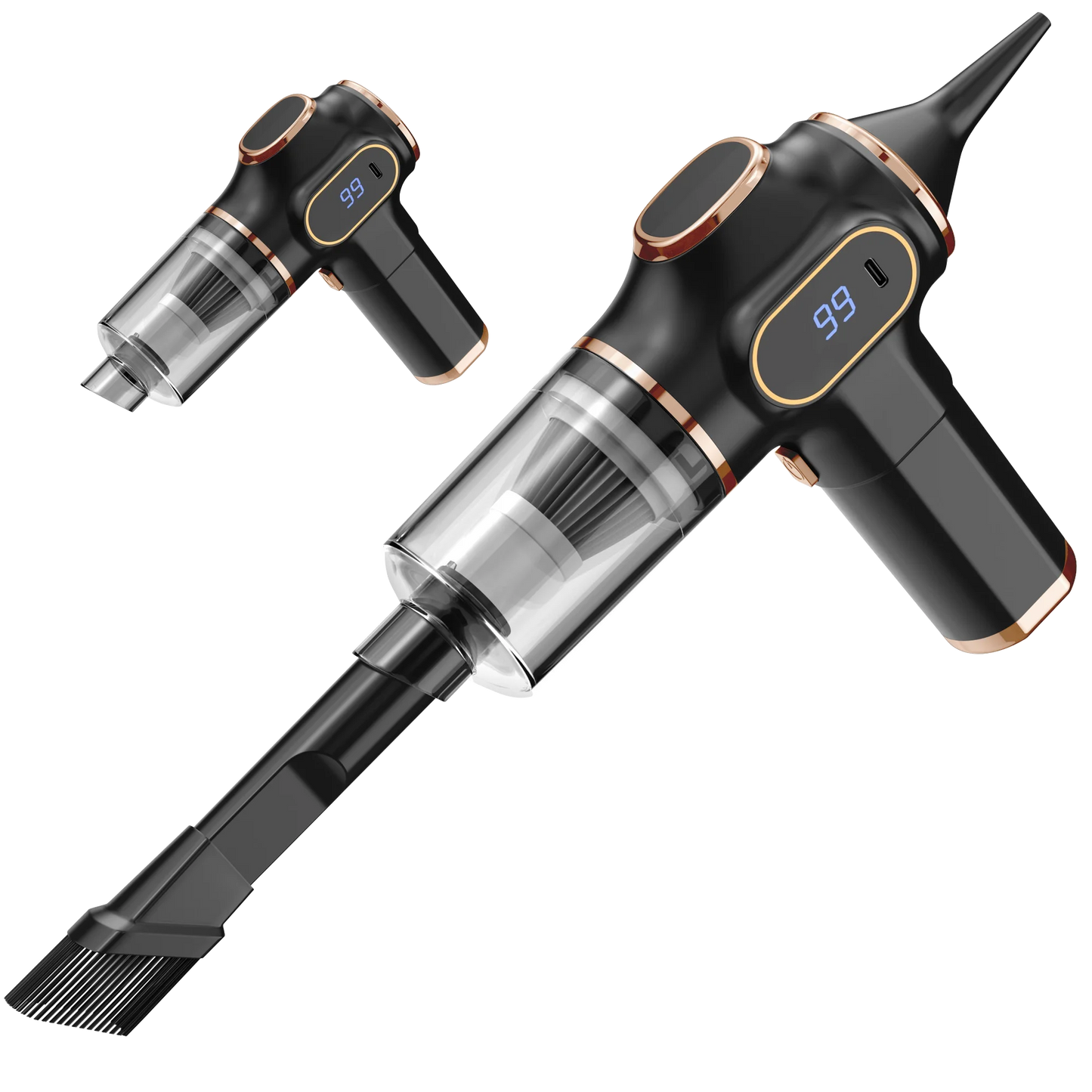ABS Wireless Car Vacuum Cleaner High Power For Car And Home Cleaning