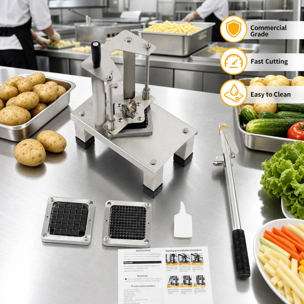French Fry Cutter And Vegetable Dicer Multi Function Food Cutter