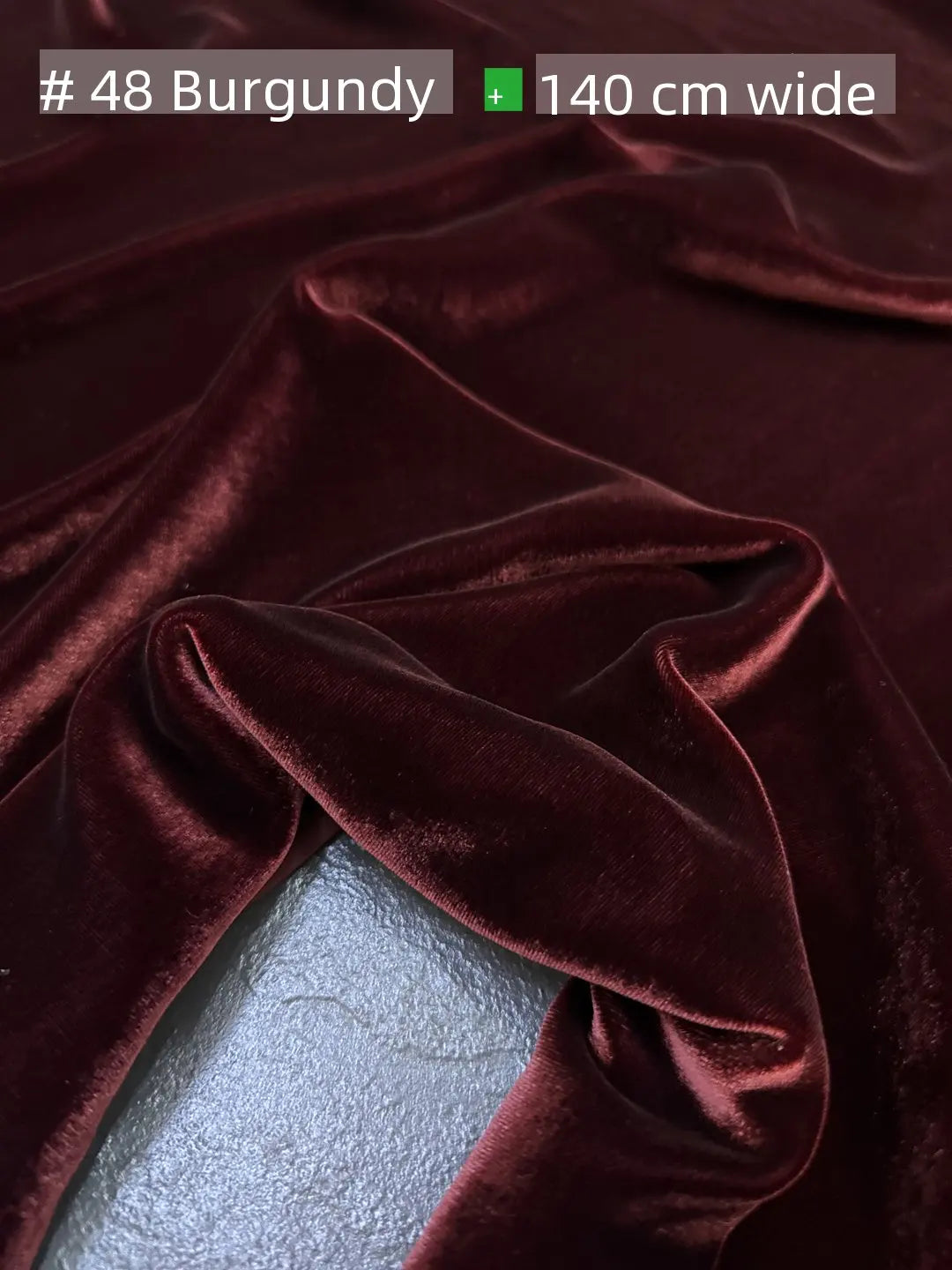 NONECN Mulberry Silk Velvet Fabric for High End Dresses