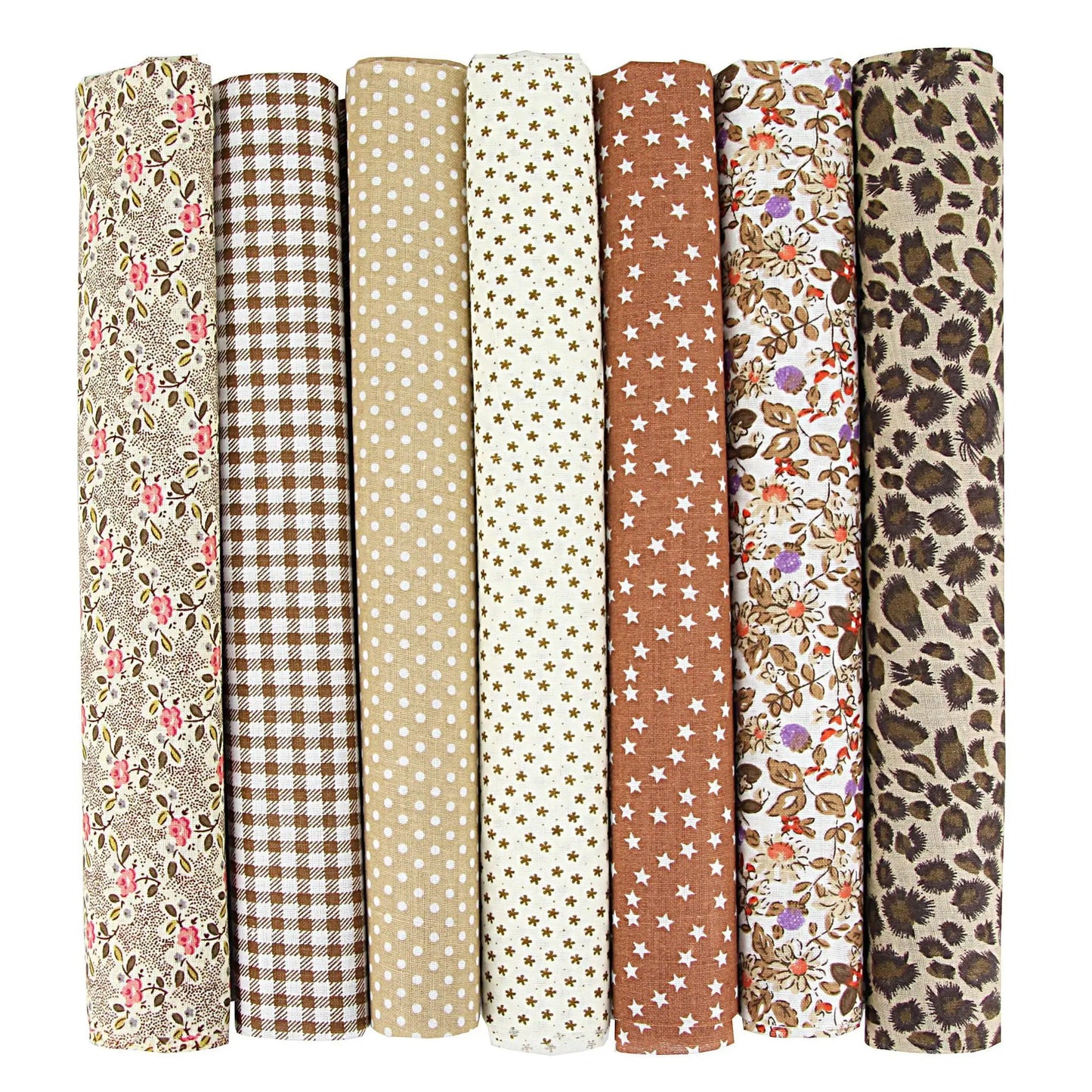 Cotton Fabric Fat Quarter Bundle For Quilting Patchwork