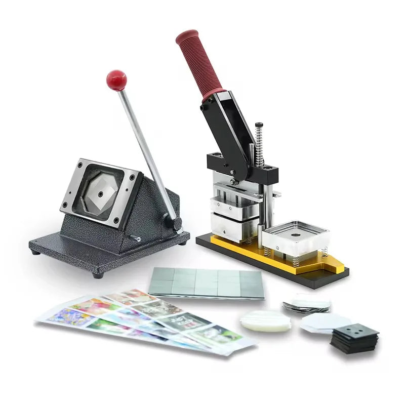 Professional Custom Photo Fridge Magnet Button Maker Machine