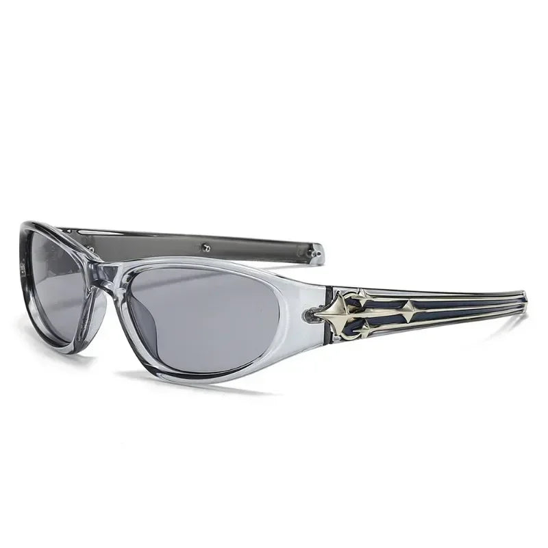 Cat Eye Sunglasses Unisex Rivet Star UV400 Fashion Shades