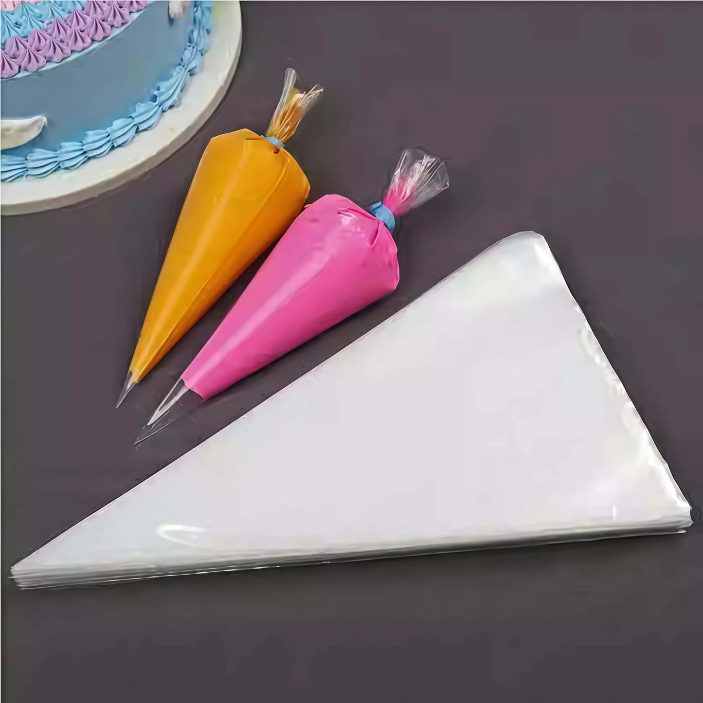 Thick Disposable Piping Bags For Baking Icing And Cake Decorating