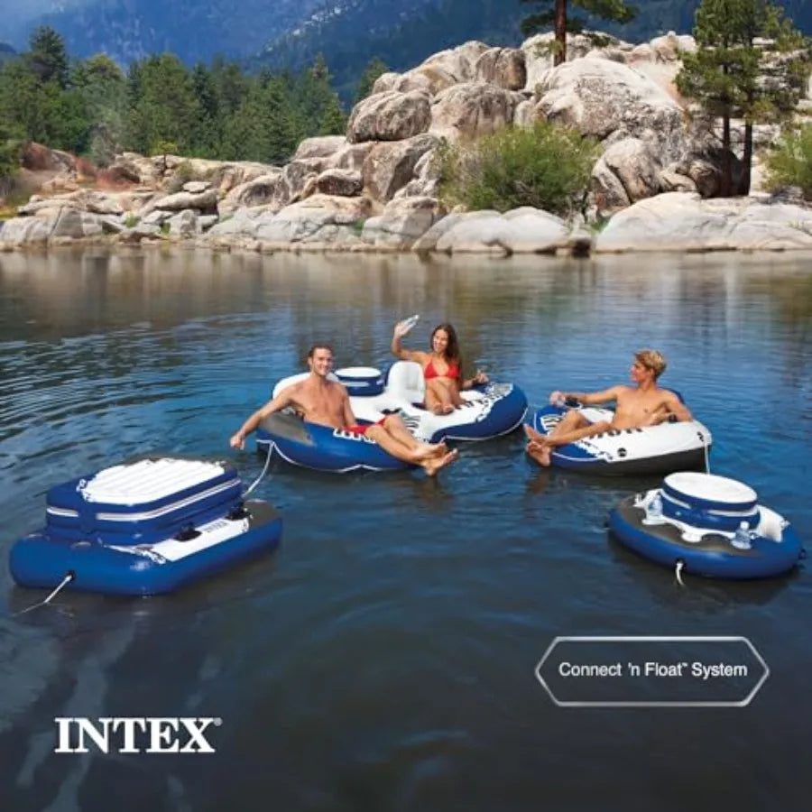 River Run 1 Inflatable Water Tube for Lake Recreation