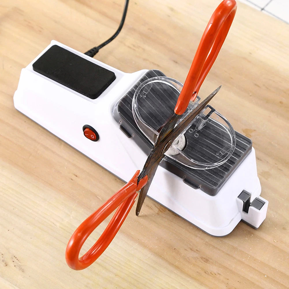APWIKOGER Electric Knife Sharpener Adjustable Fast Sharpening Kitchen Knives