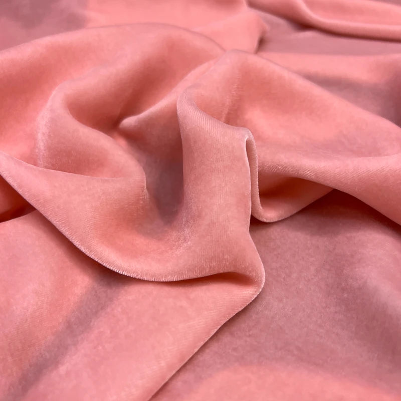 NONECN Mulberry Silk Velvet Fabric for High End Dresses