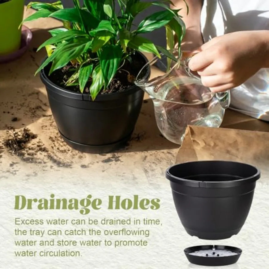 Plastic Hanging Pots For Plants With Hooks Hanging Baskets Bulk